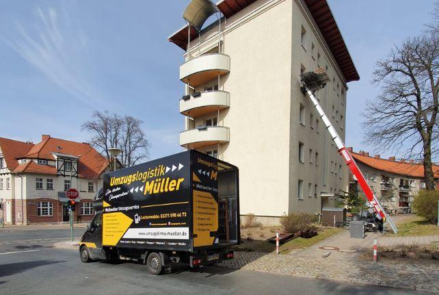 Möbellift schnell und einfach in Mühlental
